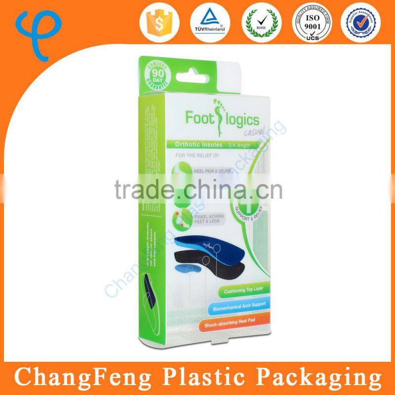 Environmental Insole Packaging Plastic Box from ShenZhen