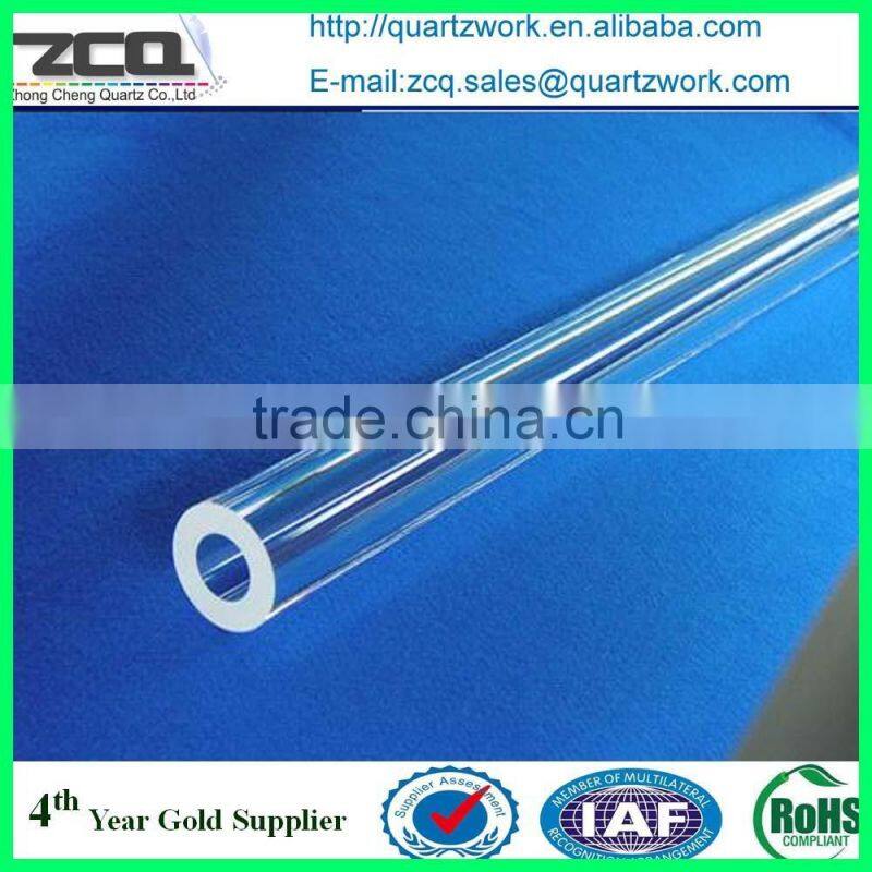 High temperature large Diameter Quartz Glass Tube for Sale