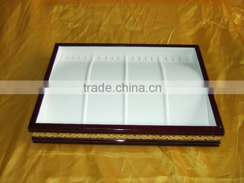 Handmade Wooden Tray for Display bracelets 2015 New Arrival