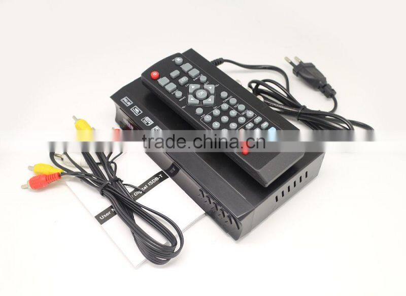 2015 New Full HD 1080P Digital Terrestrial Receiver ISDB-T TV Box, ISDB-T Set Top Box for Brazil