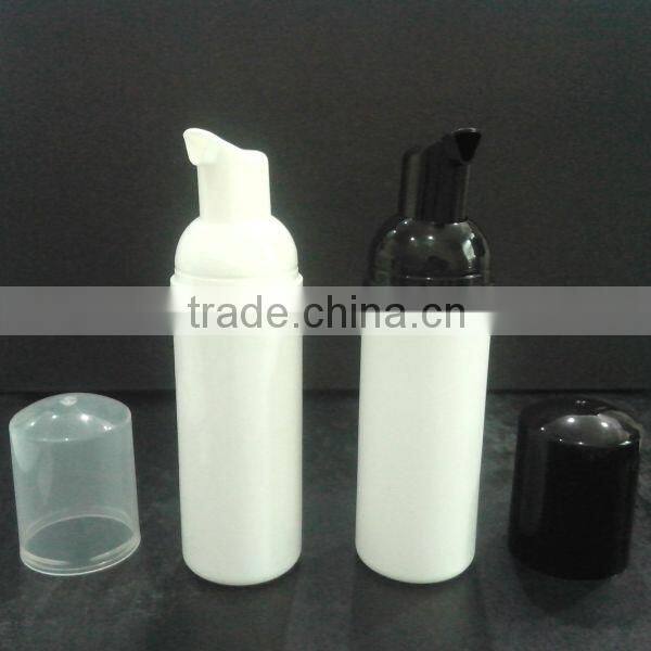 cosmetic package black soap foam pump