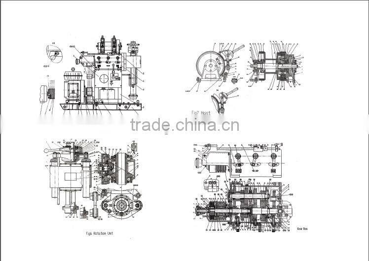 Best selling anchoring rock blasting drilling machine