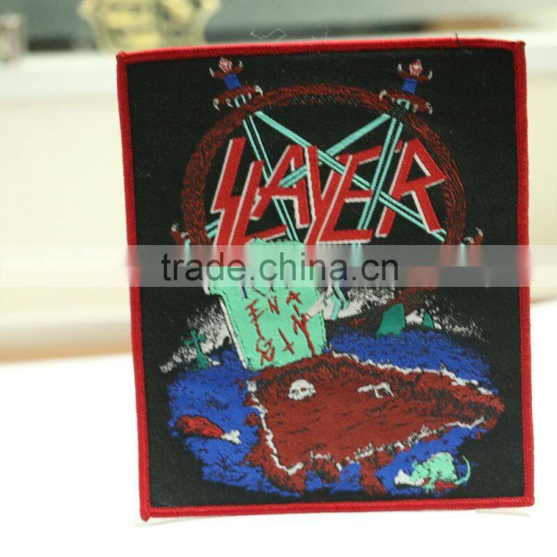 Custom woven patches