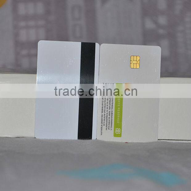 Alibaba china design 125khz magnetic card dual card