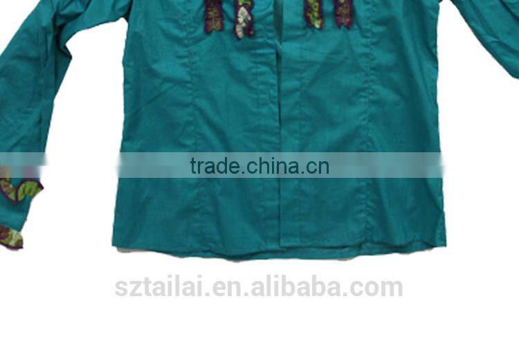 Wholesale clothing Best selling Fitness Casual baby girl blouse design