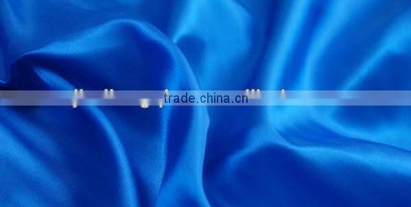 Factory direct wholesales 50D*75D polyester soft satin fabric for Dress,underwear,nightgown,garment, bedding set ,decoration etc