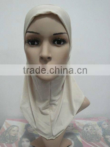 H139 plain small girl hijab