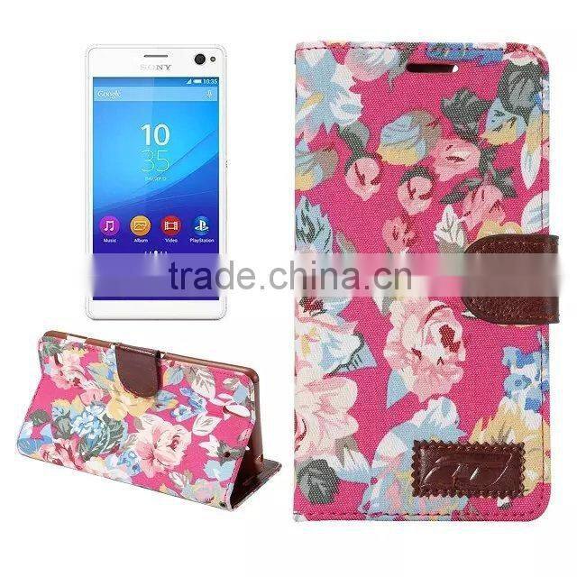 Hot selling denim folio case