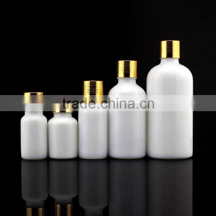100ml square glass bottle essential oil white porcelain glass bottle