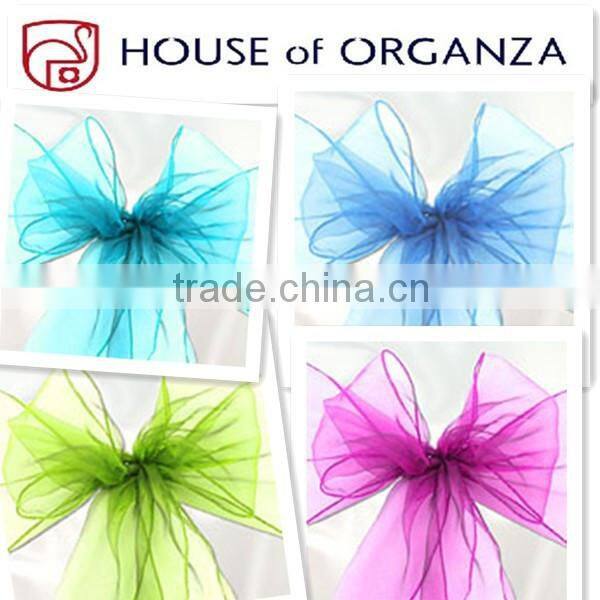 Snow Organza Chair Sashes