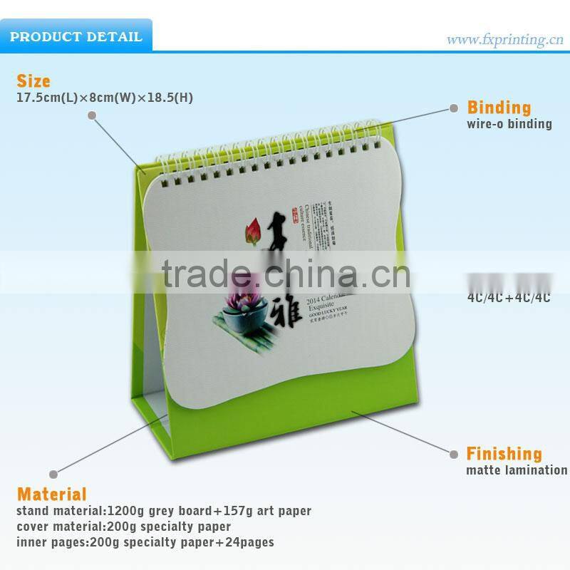 Quick Delivery Top Designs Agendas Desk Calendar Designs