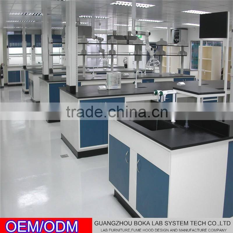 Customized epoxy resin resistant worktop for lab bench