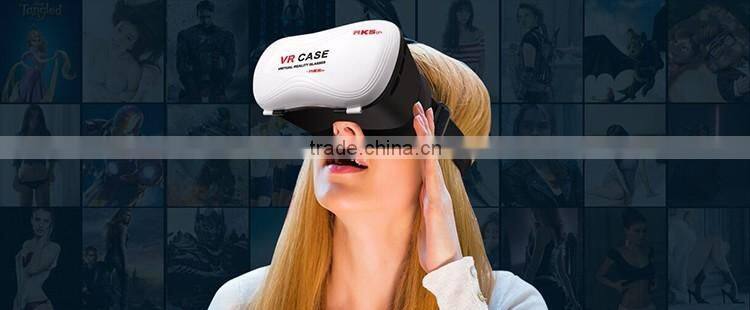 Super quality VR Case 3D Movies Games Headset Real Virtual Reality VR 3D Glasses