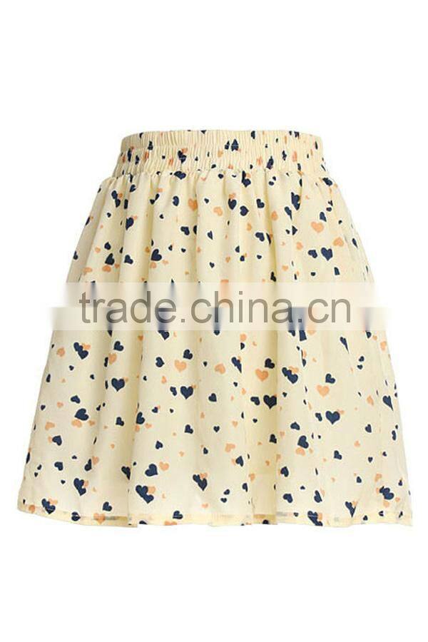 Kilt fabric woven printed polyester chiffon kilt fabric