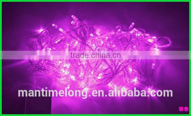 10m 100 led colorful light festival light