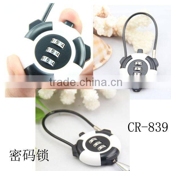 CJSJ Top Security Padlocks Cute New Combination Cable Lock