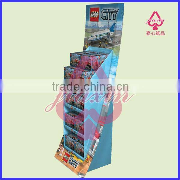 Z shape Cardboard product display bins for cookie