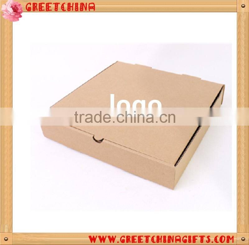 Restaurant take out cute paper packaging pizza box