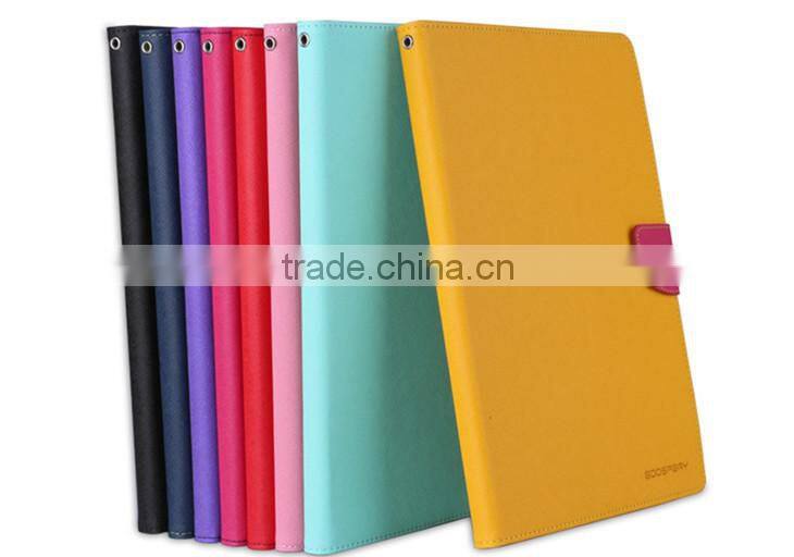 Mercury Flip Leather Rubber Case For Samsung Galaxy Tab 3 P3200