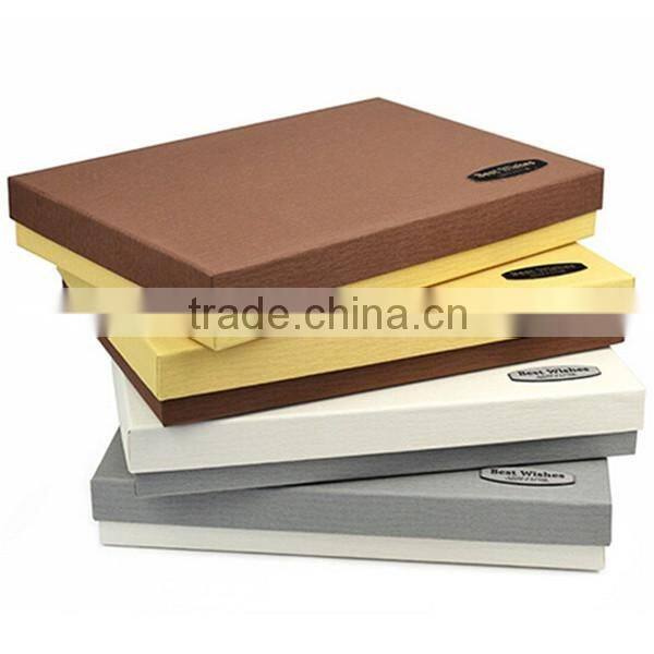 custom printed paper gift cardboard packing boxes