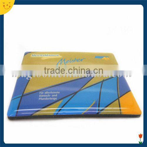 Custom beautiful Japanese woman rectangle epoxy fridge magnet