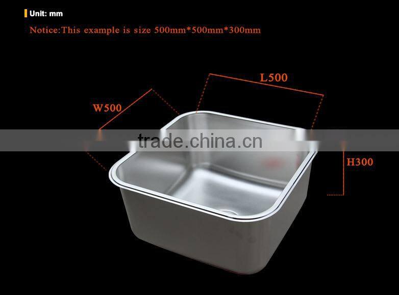 stainless steel kitchen sink bowl