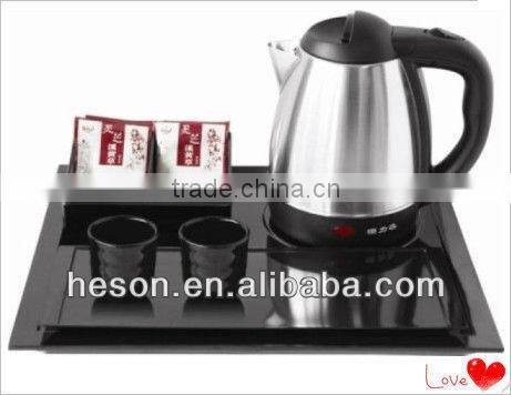 STAINLESS STEEL ELECTRIC TEAPOT KETTLE no plastic