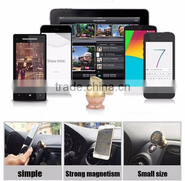 2016 hot selling Gift Magnetic Holder OEM Car Holder For Rotating stainless Iron