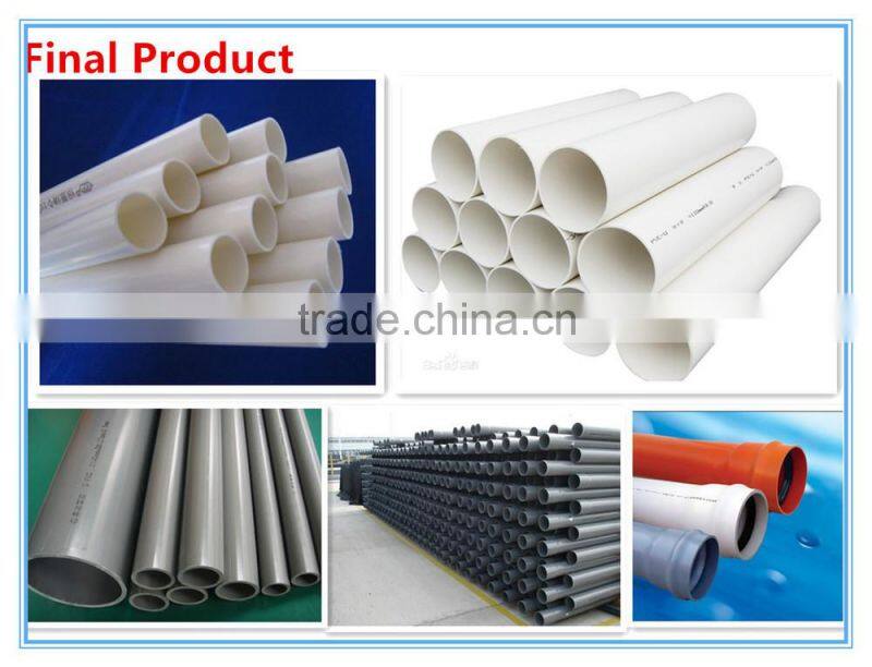extruded pvc plastic machine