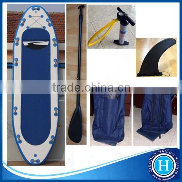 10' paddleboard all round drop stitch inflatable sup paddle board