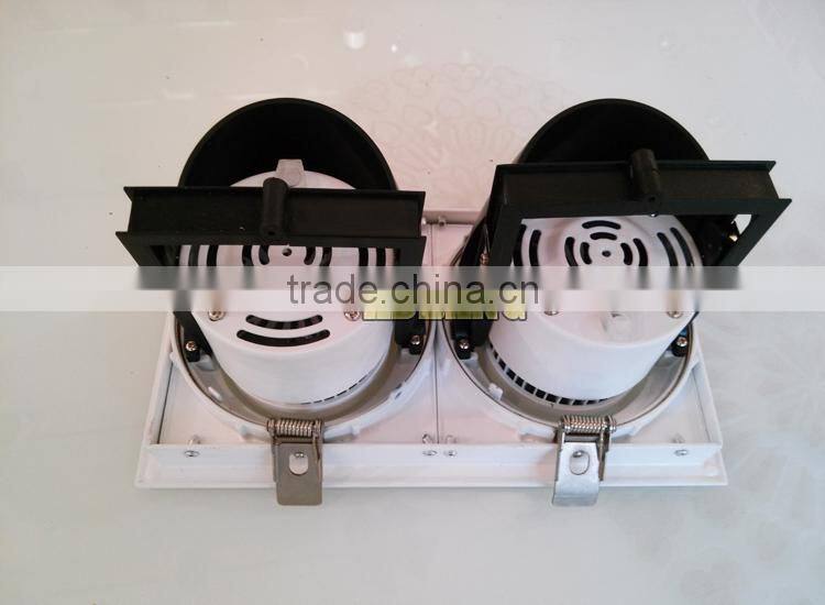Shopping mall cylinder COB led track light