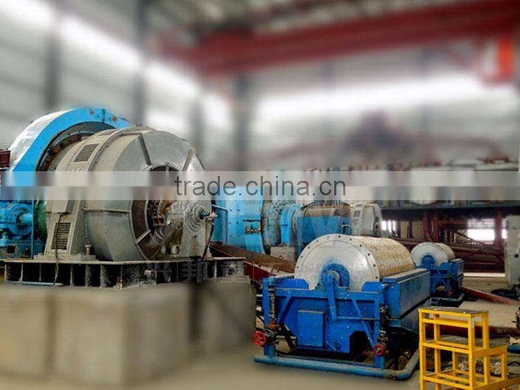 magnetic separator process / ore beneficiation line