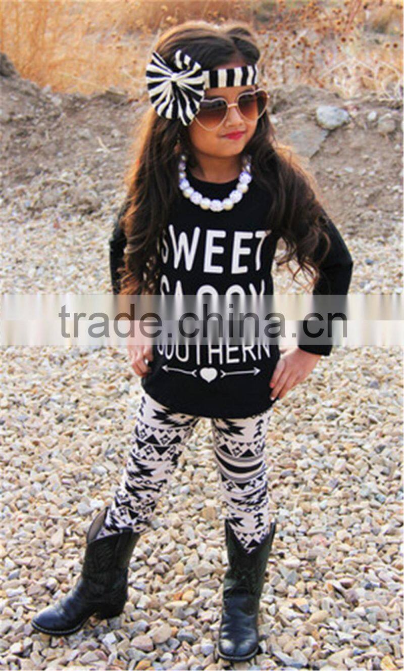 china cheap wholesale baby girl triple ruffle rugby clothes