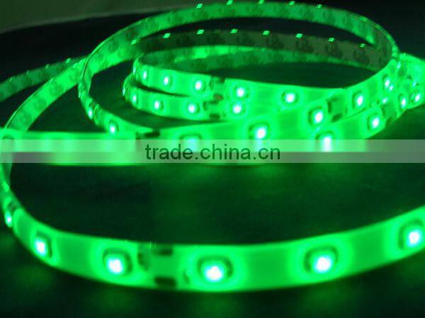 Green Color 3528 SMD 60leds/m IP65 Epoxy Resin 12C DC White PCB LED Strip Light