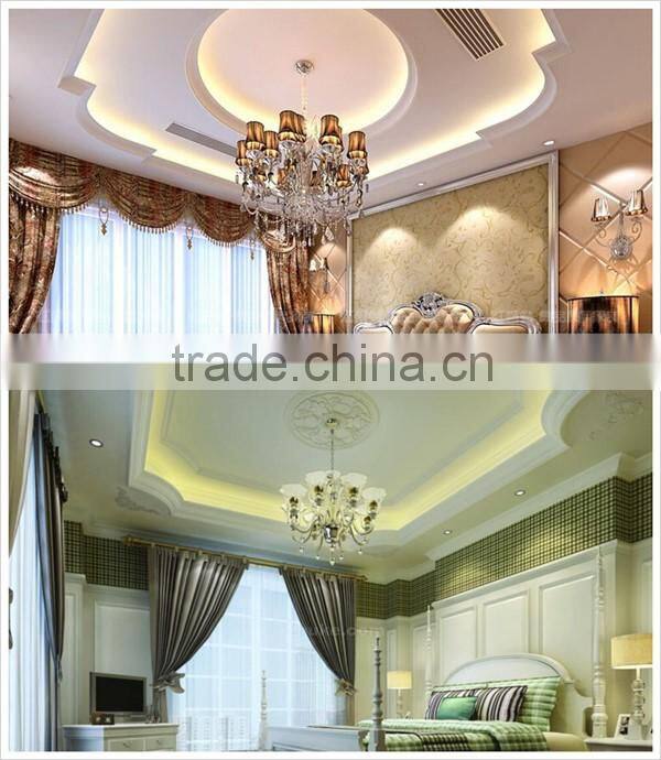 Ceiling Ornament Artistic Embossed Gypsum Light Through