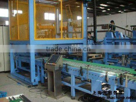 food pallet wrapper shrink wrapper pallet dispenser palletizing