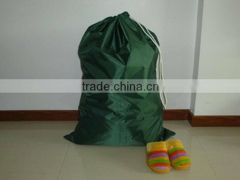Extra large nylon folding laundry bag