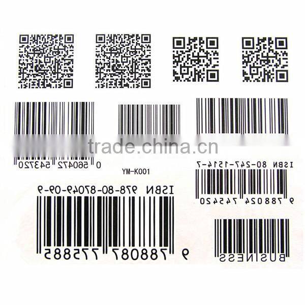Cheap Customized a4 barcode paper roll sticker China supplier