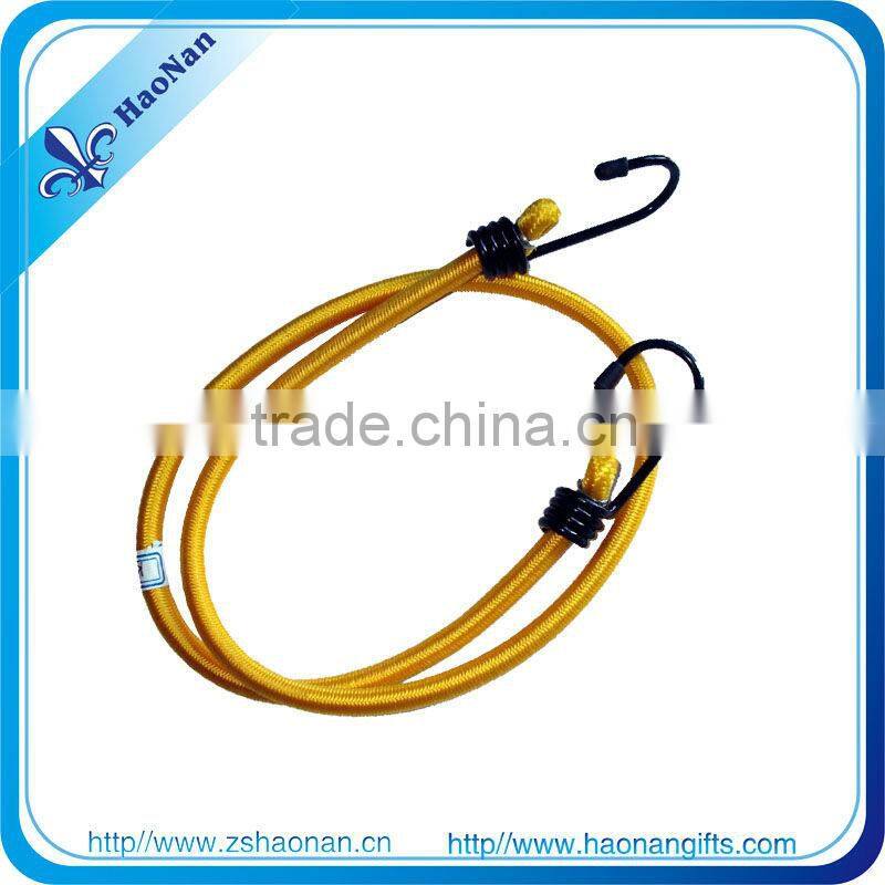 Natural latex bungee cord with plastic clips