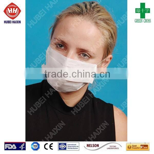 Manufacture disposable face mask with shield