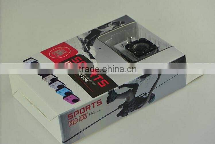 1.5 Inch LCD Screen 1080P Full HD 12M Pixel CMOS Sensor Waterproof Sports DV Camera