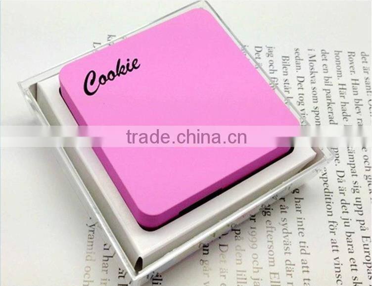 slim mini universal portable square power bank 2800 mah li-polymer battery mobile power