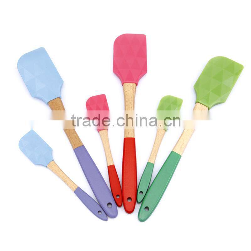 With quality new product wood handle cake spatula