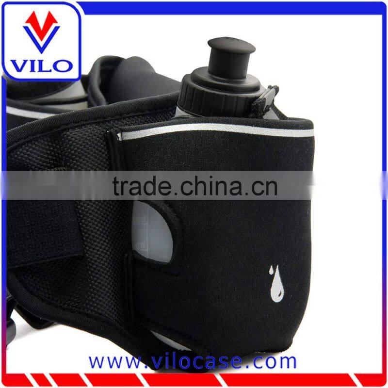 Multifunction Waist Bag Running Trangle Pouch with Water Bottle Holder