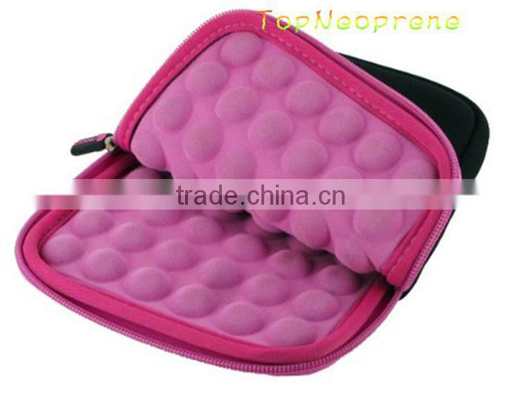 neoprene Bubble Pad lined Tablet case Laptop sleeve cover