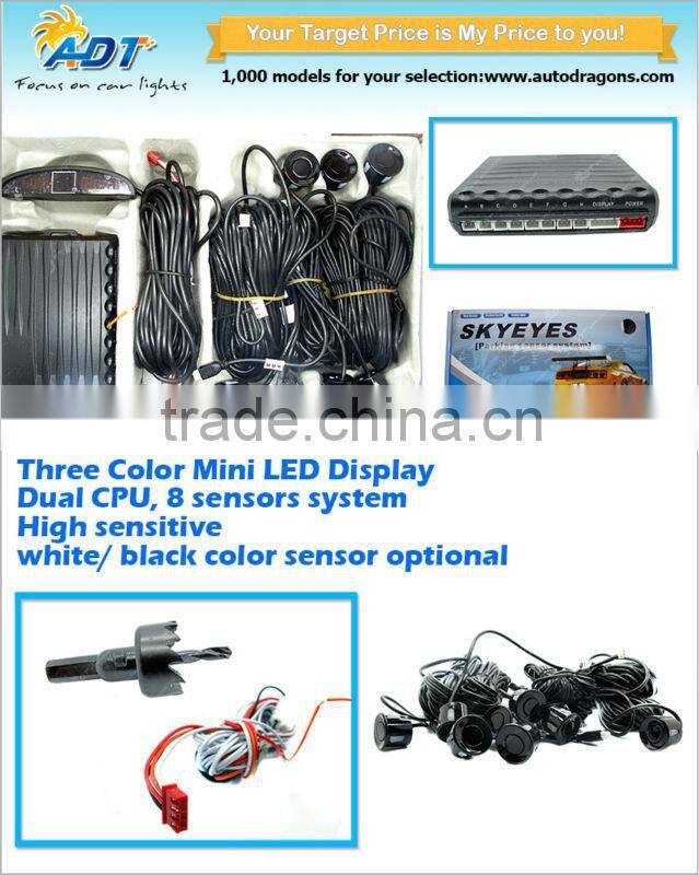 High quality P1188b rear front parking sensor with mini LED