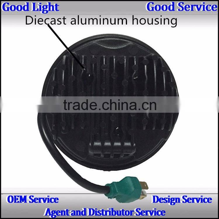 ovovs New arrival 12v 5.75inch led headlight bulb 45w high low beam for Har-ley motorcycle