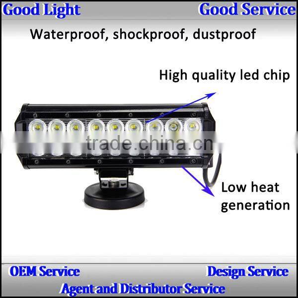 Waterproof rate IP67 54w outdoor light,factory price of led light bar
