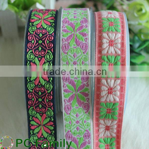 Garment accessories embroidery ribbon for decoration