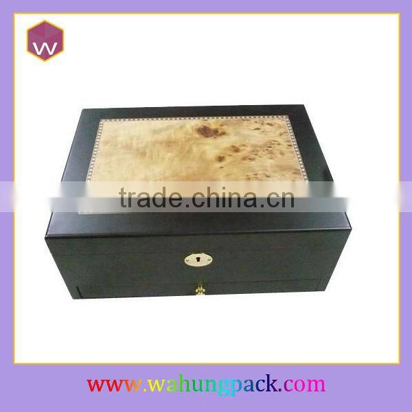 Custom Made Wooden Jewelry Gift Box & New Design Large Volume Wooden Jewelry Box Wholesale